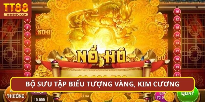 Bộ sưu tập biểu tượng vàng, kim cương