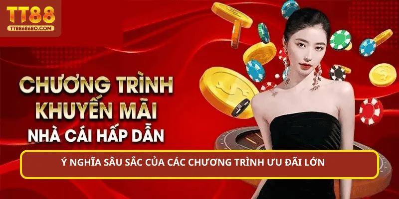Ý nghĩa sâu sắc của các chương trình ưu đãi lớn 